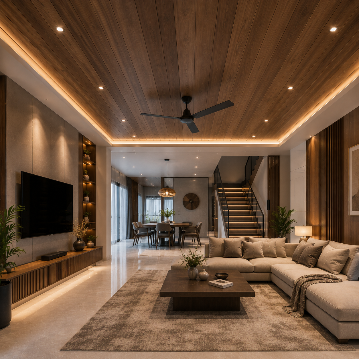 Wooden Ceiling